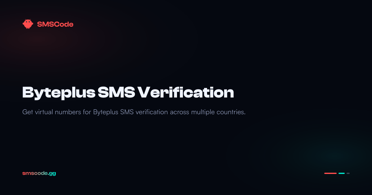 BytePlus SMS 验证 — SMSCode
