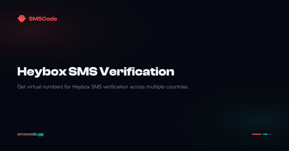 HeyBox SMS Verification — SMSCode