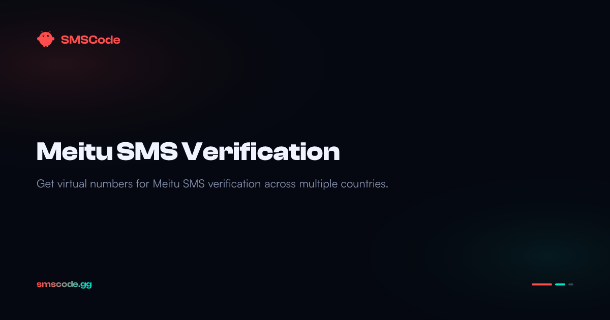Meitu SMS Verification — SMSCode